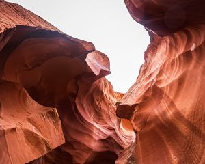 Preview wallpaper antelope canyon, canyon, cave, relief, nature