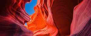 Preview wallpaper antelope canyon, canyon, relief, light