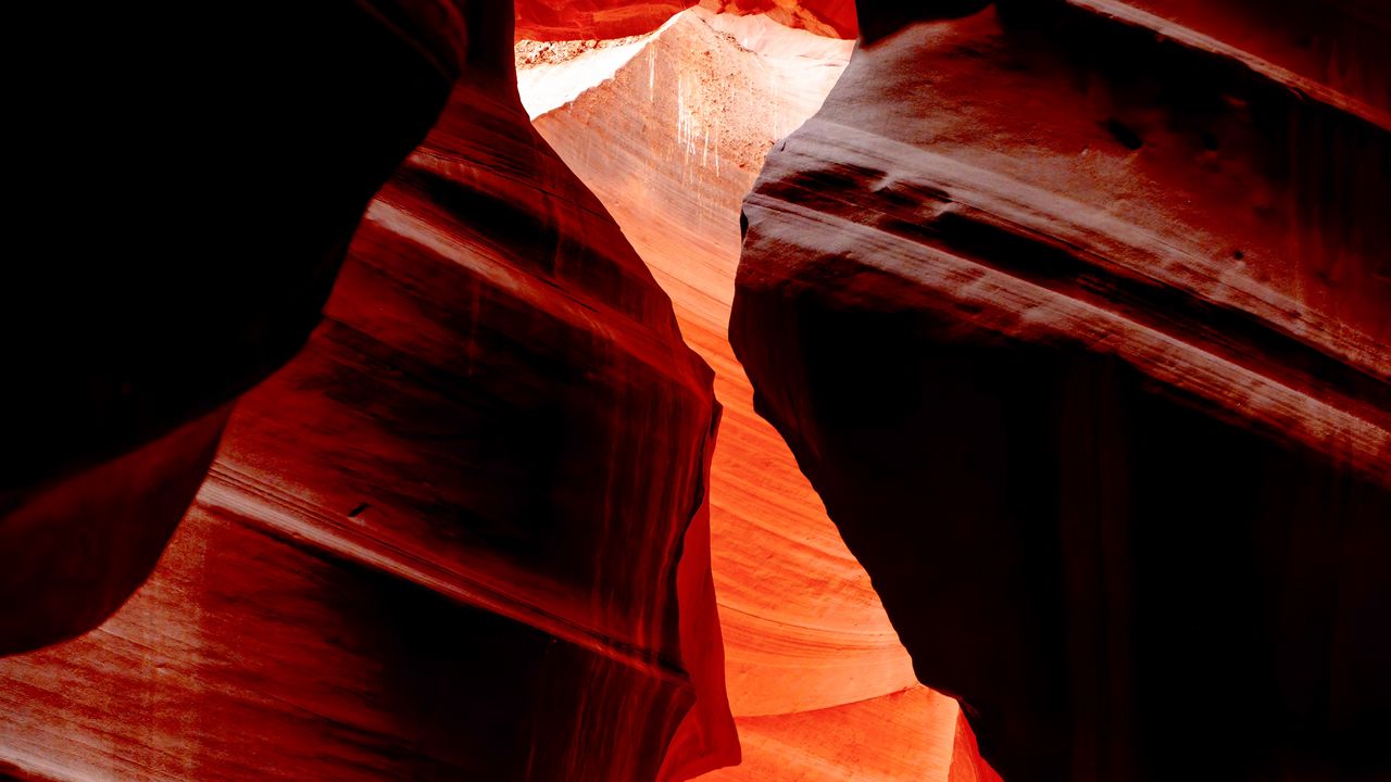 Wallpaper antelope canyon, canyon, rocks, relief