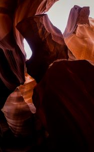 Preview wallpaper antelope canyon, canyon, rocks, relief, shadows