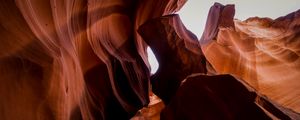 Preview wallpaper antelope canyon, canyon, rocks, relief, shadows