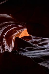 Preview wallpaper antelope canyon, cave, rocks, relief, dark