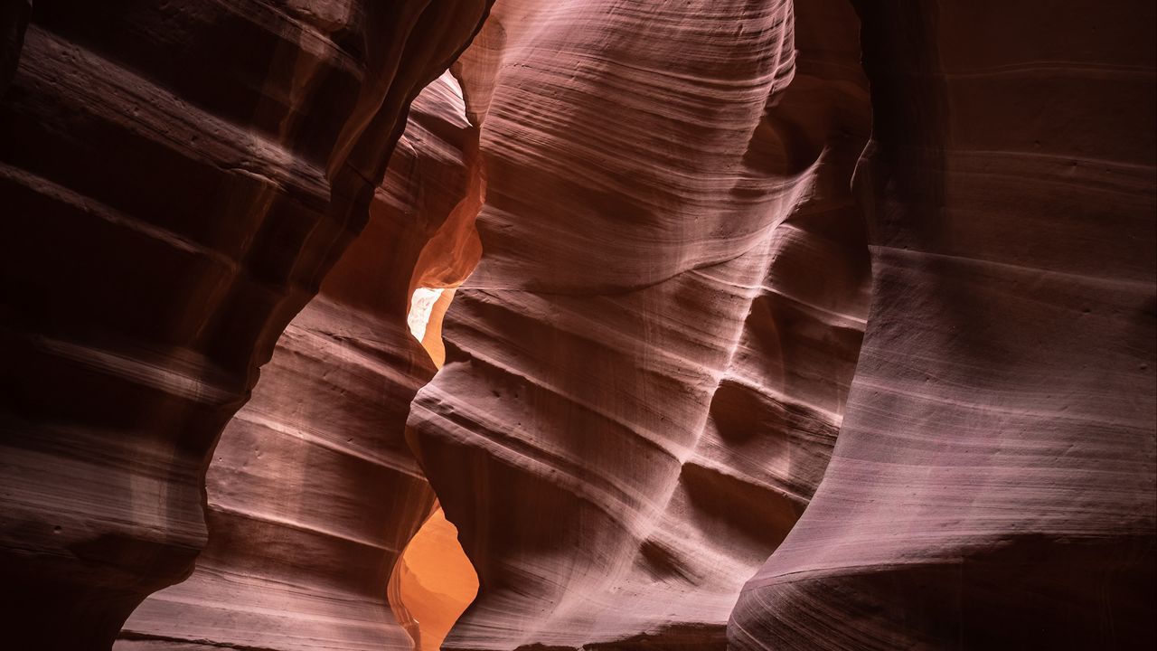 Wallpaper antelope canyon, rocks, cave, relief, dark