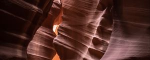 Preview wallpaper antelope canyon, rocks, cave, relief, dark