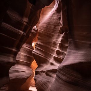 Preview wallpaper antelope canyon, rocks, cave, relief, dark