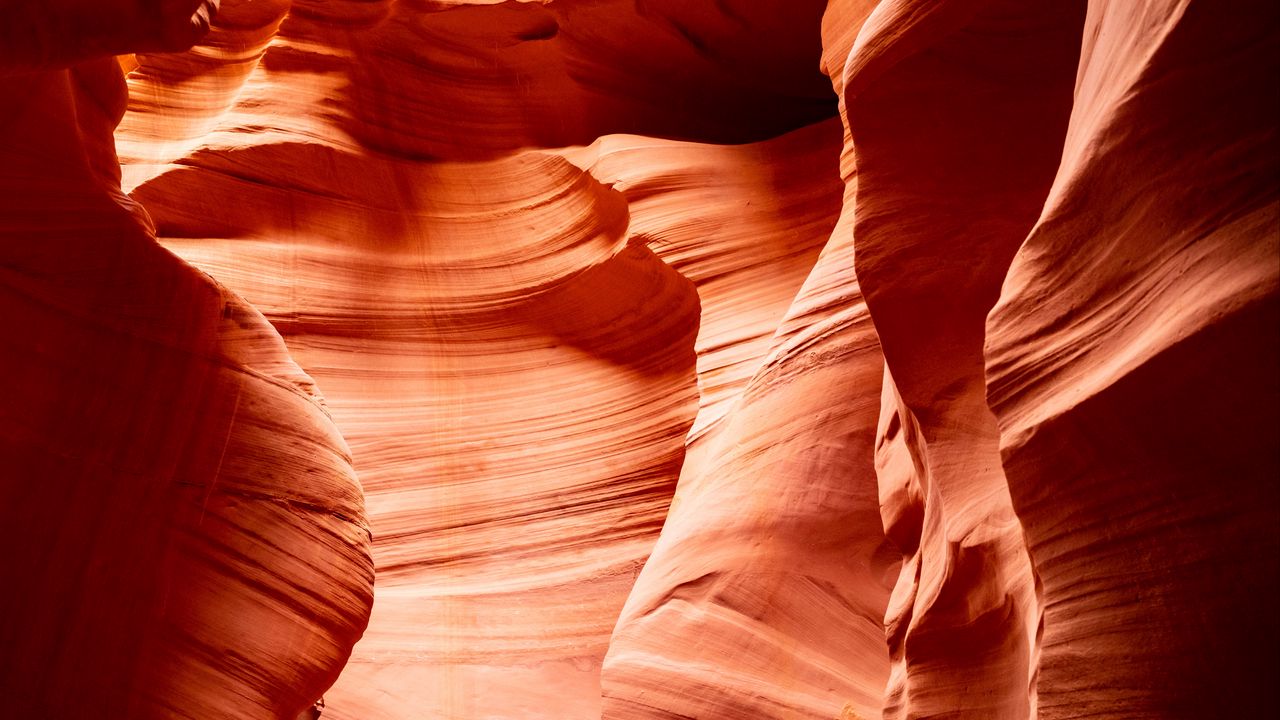 Wallpaper antelope canyon, rocks, cave, walls