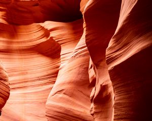 Preview wallpaper antelope canyon, rocks, cave, walls