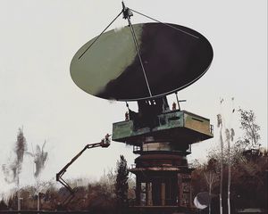 Preview wallpaper antenna, construction, paint, canvas, art