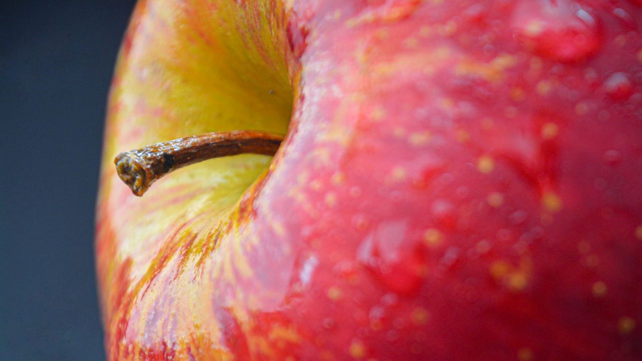 Wallpaper apple, fruit, macro