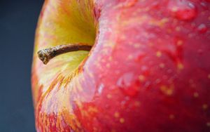 Preview wallpaper apple, fruit, macro