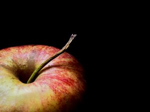 Preview wallpaper apple, fruit, macro, red, ripe