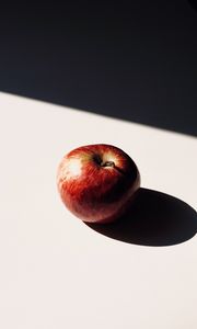 Preview wallpaper apple, fruit, red, shadow