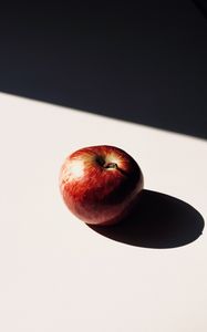 Preview wallpaper apple, fruit, red, shadow