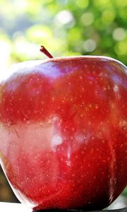 Preview wallpaper apple, fruit, ripe, close-up