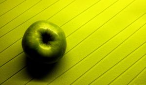 Preview wallpaper apple, shadow, texture, background, fruit