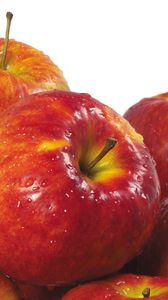 Preview wallpaper apples, drops, ripe, strip