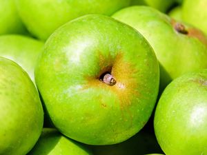Preview wallpaper apples, fruit, green