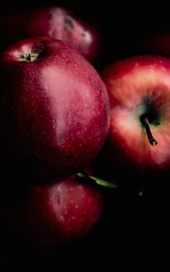 Preview wallpaper apples, fruit, red, ripe