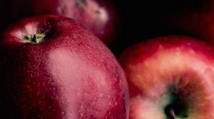 Preview wallpaper apples, fruit, red, ripe