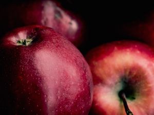 Preview wallpaper apples, fruit, red, ripe