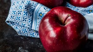 Preview wallpaper apples, fruit, ripe, red