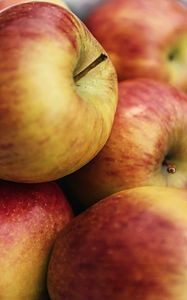 Preview wallpaper apples, fruits, macro