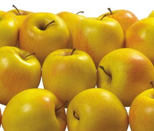 Preview wallpaper apples, yellow, delicious, fruit, healthy