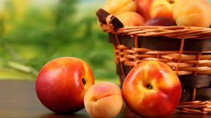 Preview wallpaper apricots, fruit, peaches, nectarines