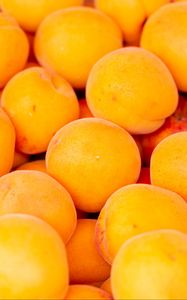 Preview wallpaper apricots, fruit, yellow, ripe, fresh