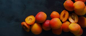 Preview wallpaper apricots, fruits, food