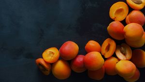 Preview wallpaper apricots, fruits, food