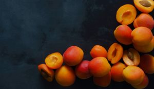 Preview wallpaper apricots, fruits, food