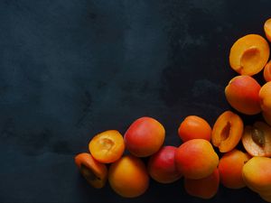 Preview wallpaper apricots, fruits, food