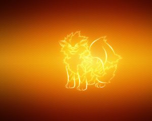 Preview wallpaper arcanine, pokemon, background, animal