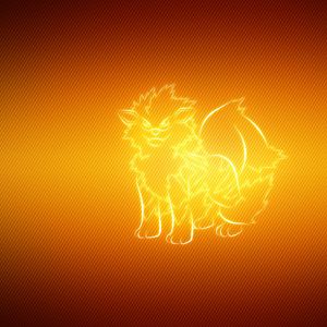 Preview wallpaper arcanine, pokemon, background, animal