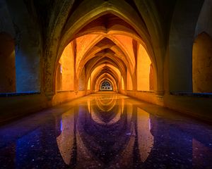 Preview wallpaper arch, architecture, symmetry, andalucia, spain