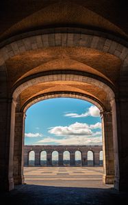 Preview wallpaper arch, columns, architecture, building, stone