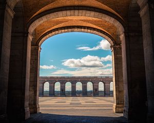 Preview wallpaper arch, columns, architecture, building, stone