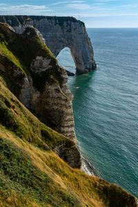 Preview wallpaper arch, rock, coast, cliff, sea