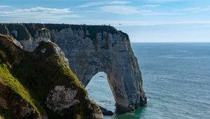 Preview wallpaper arch, rock, coast, cliff, sea