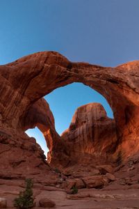 Preview wallpaper arch, rocks, mountains, canyon