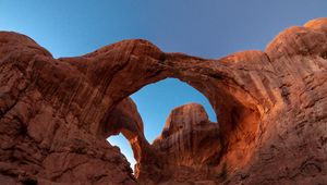 Preview wallpaper arch, rocks, mountains, canyon