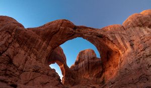 Preview wallpaper arch, rocks, mountains, canyon