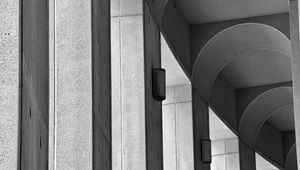 Preview wallpaper arches, building, architecture, stone, gray