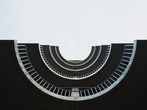 Preview wallpaper architecture, building, bottom view