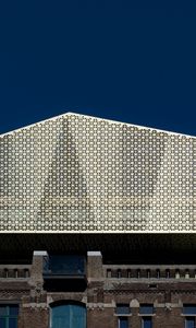 Preview wallpaper architecture, building, facade, pattern, minimalism, city