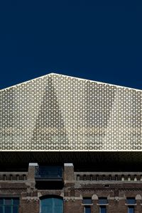 Preview wallpaper architecture, building, facade, pattern, minimalism, city