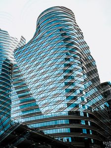 Preview wallpaper architecture, building, glass, windows, edges
