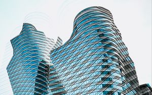 Preview wallpaper architecture, building, glass, windows, edges