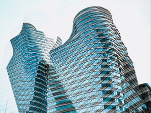 Preview wallpaper architecture, building, glass, windows, edges